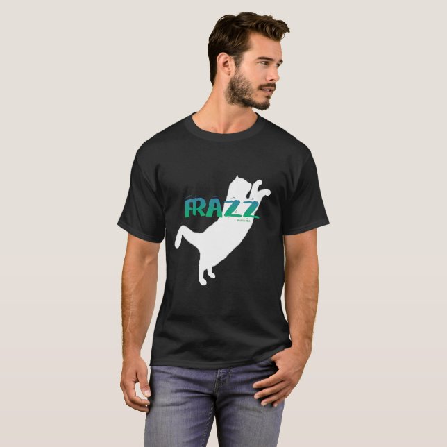 ¡FRAZZ! Camiseta del club del gato negro (Anverso completo)