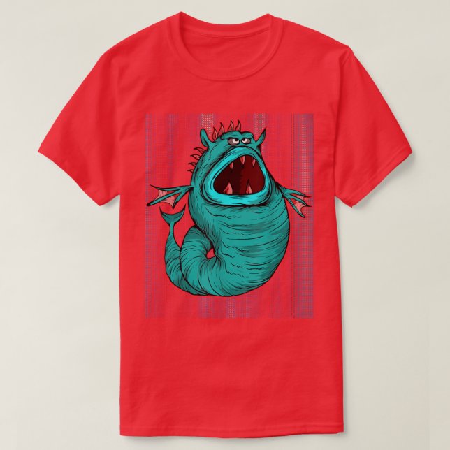 Freak 48 Bestia Monstruo Camisa Graciosa Multitud  (Diseño del anverso)