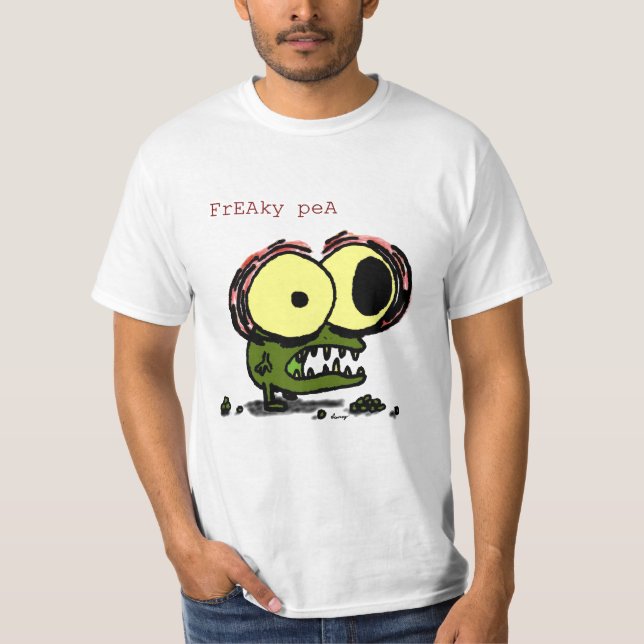 Freaky Pea Camisetas (Anverso)