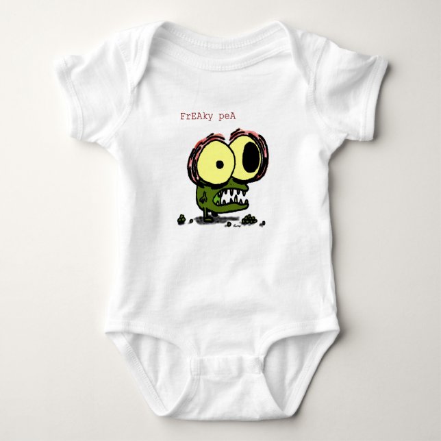 Freaky Pea Camisetas (Anverso)