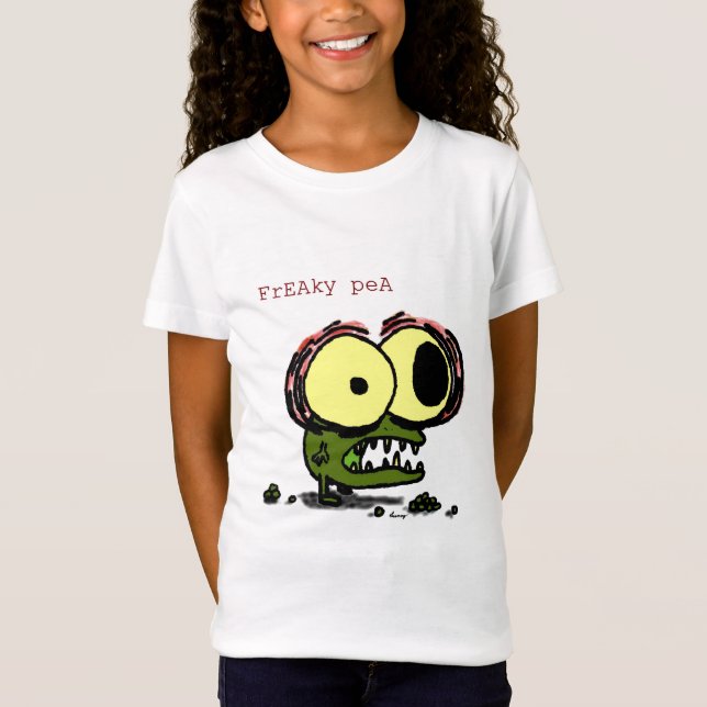 Freaky Pea Camisetas (Anverso)