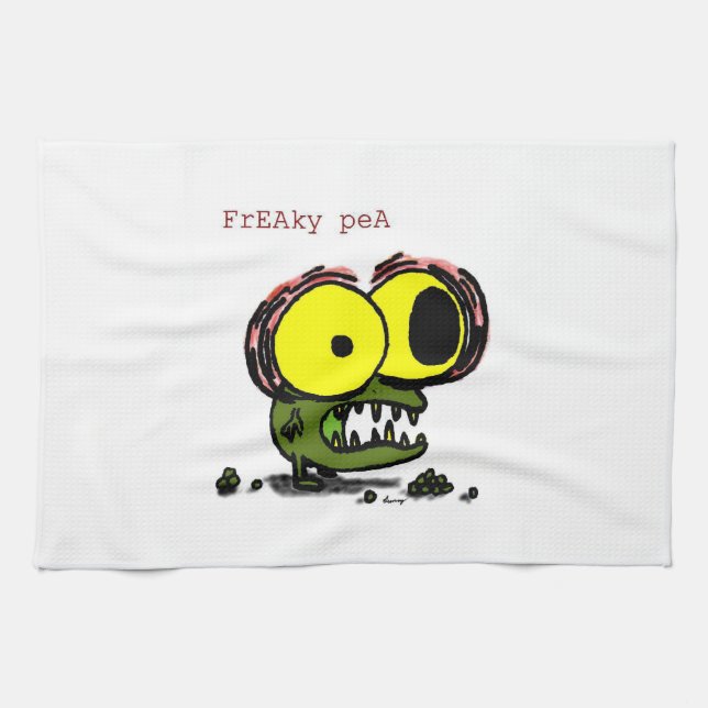 Freaky Pea Kitchen Toalla (Horizontal)