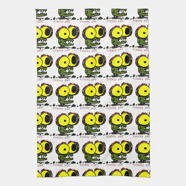 Freaky Pea Kitchen Toalla (Vertical)