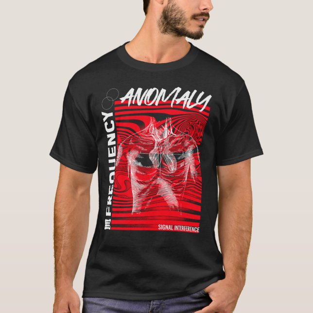 Frecuencia Anomaly Science Street Viste Camiseta (Anverso)