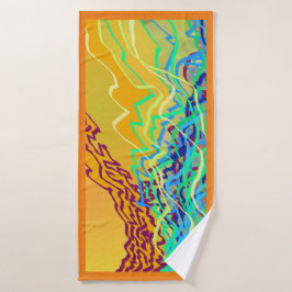 Frecuencias costeras 2a Toalla Art