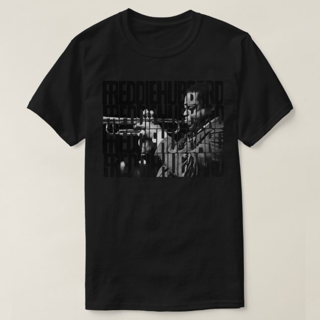 Freddie Hubbard Foto Del Nombre De Camiseta (Diseño del anverso)