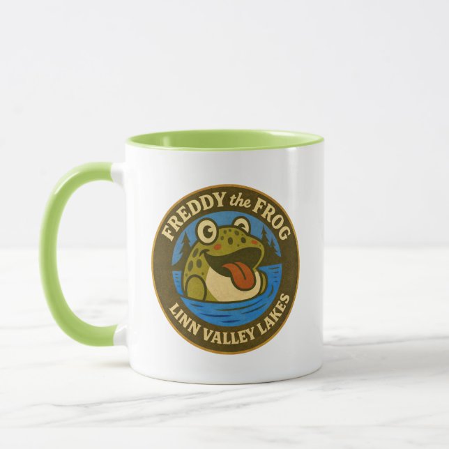 Freddy la Rana de Linn Valley. Taza de Lagos  (Izquierda)