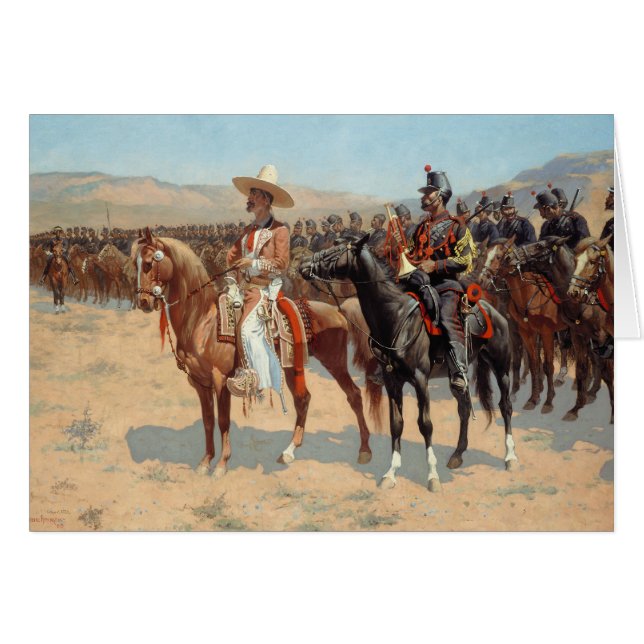 Frederic Remington - El Mayor Mexicano (Anverso (Horizontal))