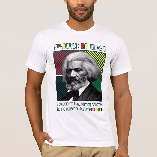 FREDERICK DOUGLASS - Camiseta para niños fuertes (Anverso)