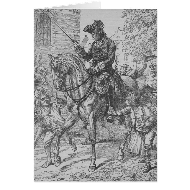 Frederick el grande de Prusia (Frente)