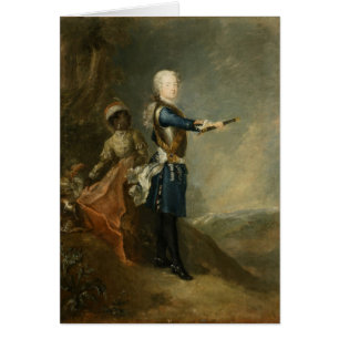 Frederick II como Príncipe heredero, c.1735
