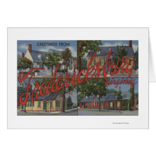 Fredericksburg, Virginia - escenas grandes de la
