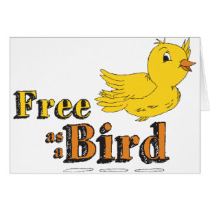 Free Like a Bird Free As A Bird Yellow Flying Bird