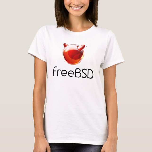 FreeBSD Proyecto camiseta femenina (Anverso)