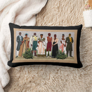 Freedom Rings 1712 • Almohada Lumbar Afrocentrica