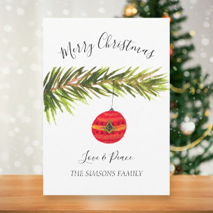 Freemason Masonic Watercolor Feliz Navidad