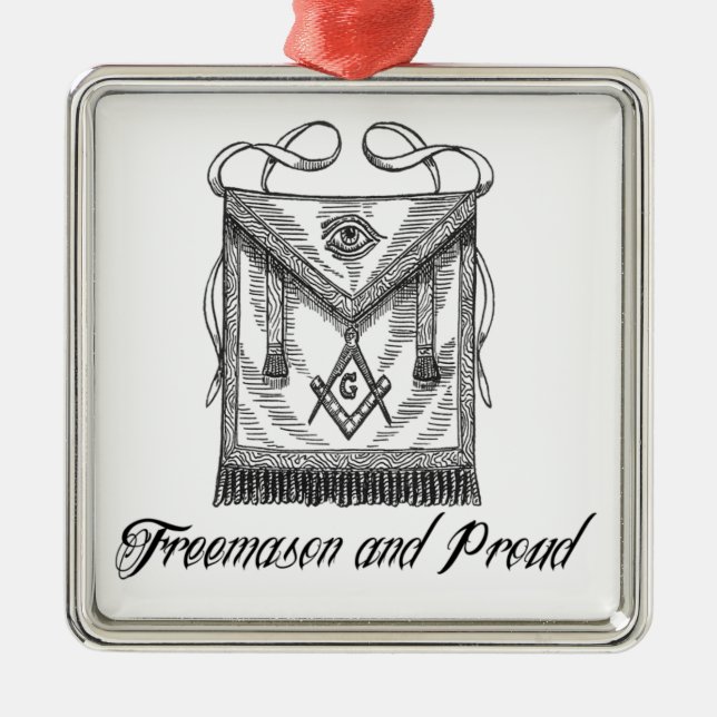 Freemason y ornamento orgulloso (Frente)