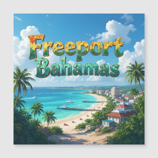 Freeport bahamas soñando (Anverso)
