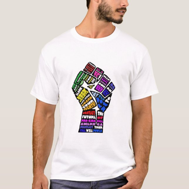 freewillpower: la camiseta de los hombres que (Anverso)