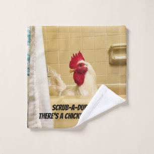 ¡Fregar-uno-copia-copia! ¡Hay un pollo en la tin