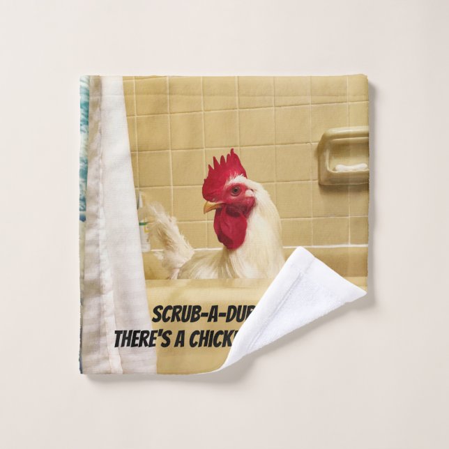 ¡Fregar-uno-copia-copia! ¡Hay un pollo en la tina! (Toallita)