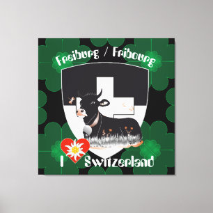 Freiburg Fribourg Suiza Suisse lienzo
