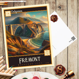 Fremont, California | Postal de época