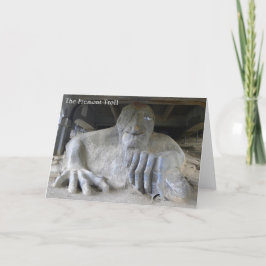 Fremont Troll, Seattle, WA - tarjeta