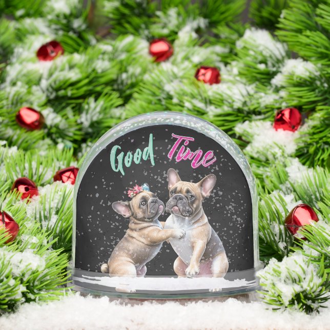 French Bulldog  verliebt Valentinstag  (Navidad)