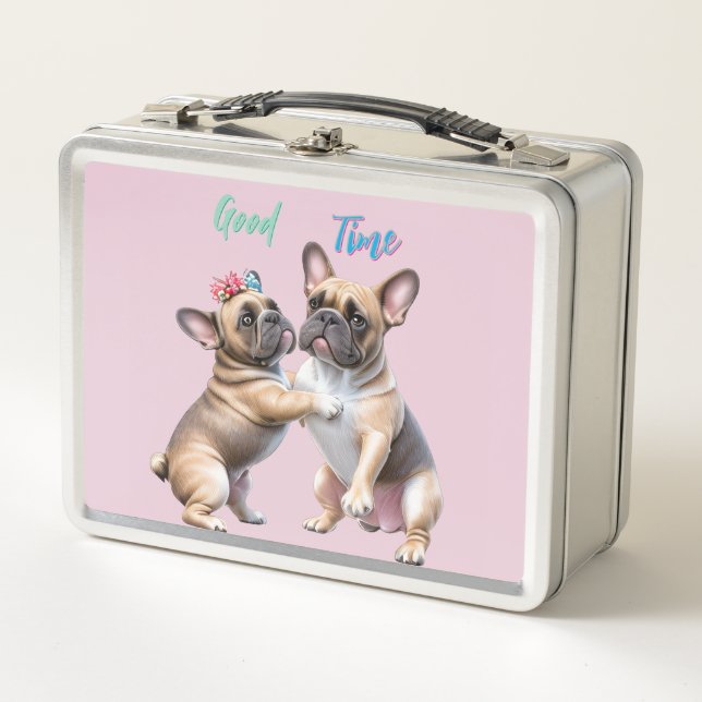 French Bulldog  verliebt Valentinstag  (Anverso)