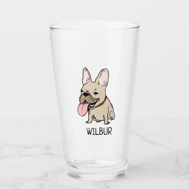 Frenchie Bulldog francés Personalizado divertido p (Anverso)