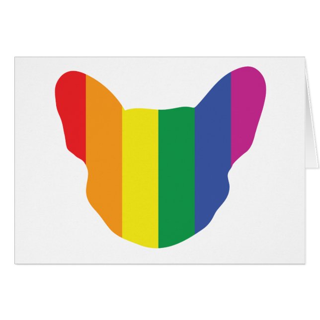 Frenchie orgulloso (Anverso (Horizontal))