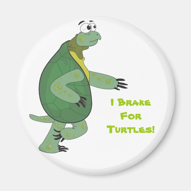 ¡Frené Por Tortugas! Imán (Frente)