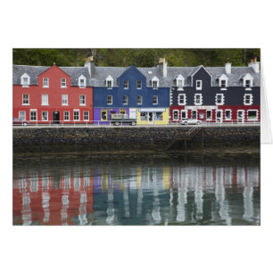 Frente al mar, Tobermory, Isla de Mull, Escocia,