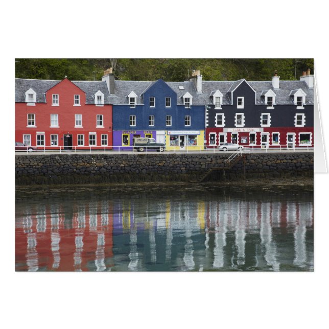 Frente al mar, Tobermory, Isla de Mull, Escocia, (Anverso (Horizontal))