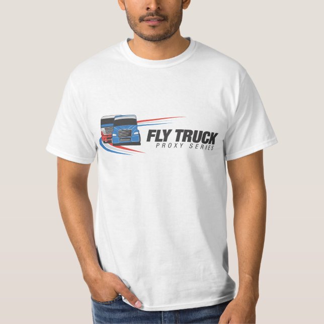 Frente blanco de los gráficos de la camiseta de la (Anverso)