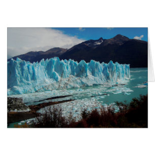 Frente Del Glaciar Perito Moreno En Los Andes
