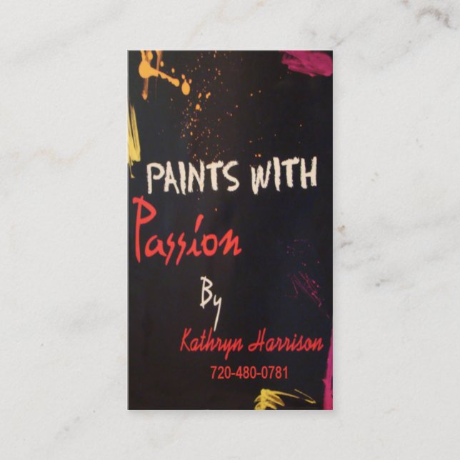 Frente y parte posterior de la tarjeta de las (Anverso)