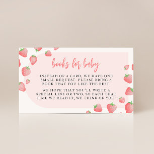 Fresa Berry Sweet Boho Books para las tarjetas par