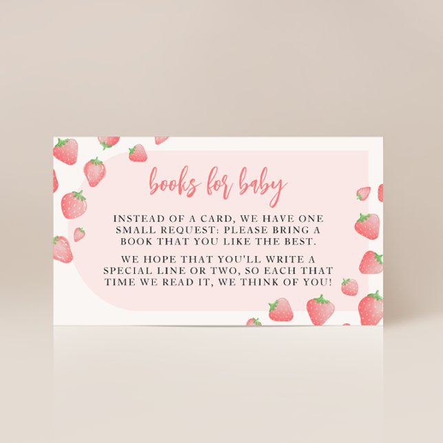 Fresa Berry Sweet Boho Books para las tarjetas par (Subido por el creador)