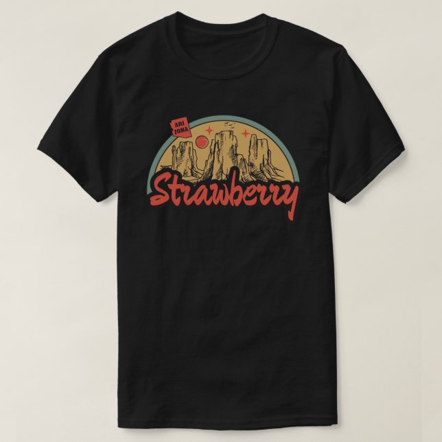 Fresa, camiseta de Arizona (Diseño del anverso)