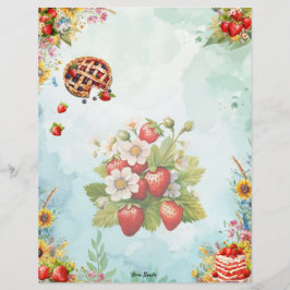 Fresa dulce Tret Blank Receta completa Página