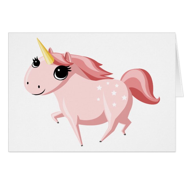 Fresa el unicornio rosado (Anverso (Horizontal))