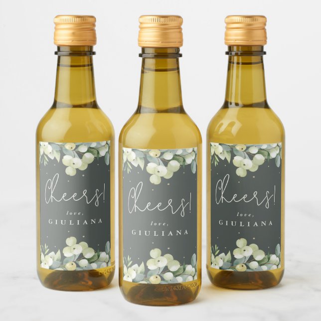 Fresa gris-verde + Eucalipto Bachelorette Mini (Botellas)