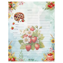 Fresa Sweet Tret Página Receta Completa