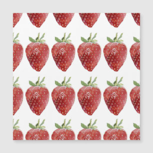 Fresas acuáticas: patrón sin soldadura