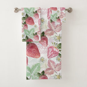 Fresas, bayas, rojas, frescas, maduras, dulces,
