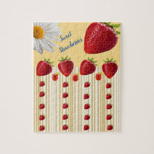 Fresas Daisy Jigsaw Puzzle Daisy