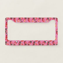 Fresas de color rojo y rosa