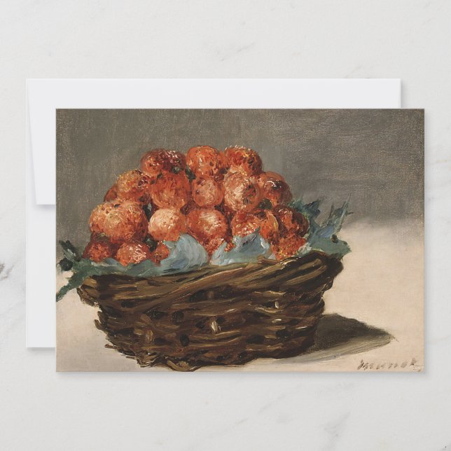 Fresas | Édouard Manet (Anverso)